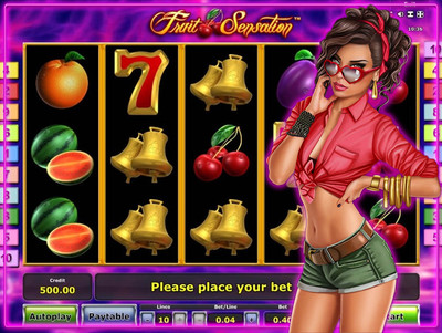 Играть в казино Вулкан онлайн в новый игровой автомат Fruit Sensation Deluxe
