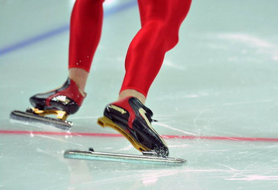 В «Волга-Спорт-Арене» прошли первые в области летние соревнования конькобежцев