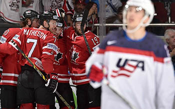 Канада - США - 4:3: канадцы стали вторыми финалистами ЧМ-2016 по хоккею. Онлайн - трансляция