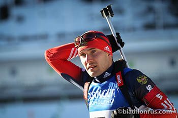 Российский биатлонист Евгений Гараничев занял второе место на этапе Кубка мира