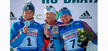 Российский биатлонист Бабиков выиграл гонку преследования на ЧЕ