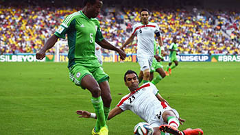 Чемпионат мира по футболу: первую ничью на турнире сыграли Нигерия и Иран