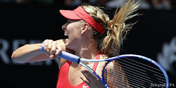 Мария Шарапова обыграла Екатерину Макарову и вышла в финал Australian Open, где встретится с Сереной Уильямс