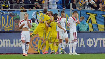 Украинская сборная выиграла на выезде у македонцев