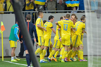Рейтинг ФИФА: сборная Украины поднялась