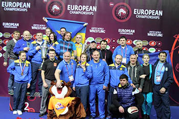 Украинская сборная завоевала 11 наград на чемпионате Европы