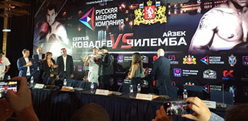В Киеве пройдет бой между украинским и российским боксерами