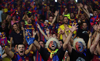 «Барселону» наказали за неуважение фанатов к гимну Испании