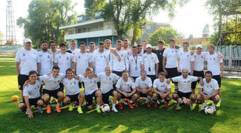 Футболисты «Зари» отправились в Словению на тренировочный сбор
