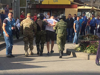 В Киеве милиция вчера задержала 47 футбольных фанов «Динамо» (Загреб)