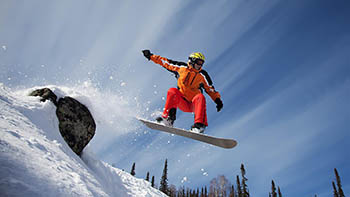 Сноубординг – экстремальный вид спорта для настоящих мужчин!
