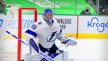 Василевский стал первым вратарем в истории НХЛ с сериями из 10 и более побед в трех сезонах подряд