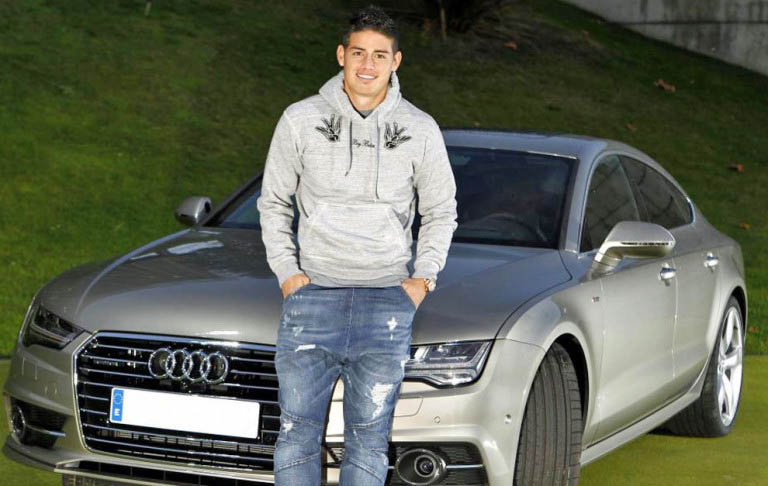 james rodriguez audi r8